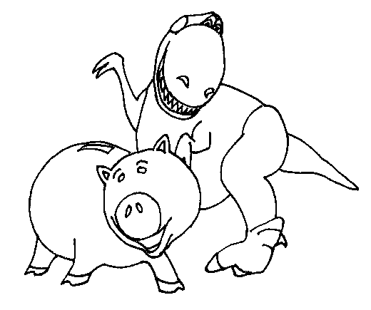 Toy Story kolorowanki
